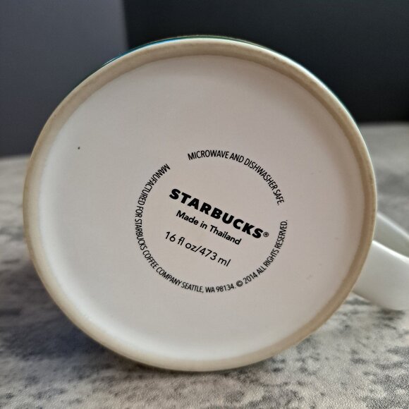 Rare Starbucks Coffee Mug Cup Global Icon  Series, Frankfurt, 16 oz - Picture 5 of 9